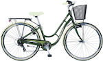 Ideal Citylife 28" 2021 Πράσινο Ποδήλατο Πόλης με 7 Ταχύτητες