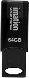 Imation OD33 64GB USB 2.0 Stick Negru