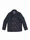 Gabba Men's Half Coat Navy Blue