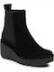 Bagufly Suede Women's Chelsea Boots Black