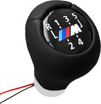 5 Shift Knob with LED Light Universal BMW M5 / Series 3 / Series 5 (E60/E61/F07/F10/F11) black