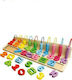 Spielmaus Αριθμητάρι Educational Game Letters & Numbers made of Wood for 3+ years Years Old
