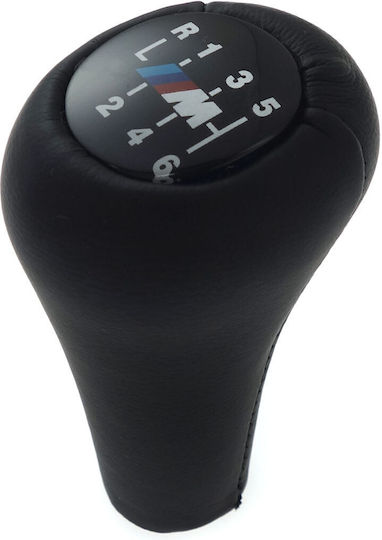 6 Shift Knob for BMW E30 / E34 / E36 / E46 / M5 / Series 3 / Series 5 BMW black