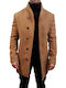 Vittorio Artist Monti Men's Coat Tabac Brown 400-2324-MONTI