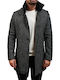 Rezzo Herren Mantel Schwarz
