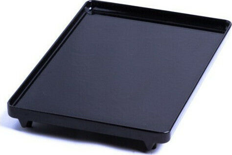 Somagic Cast Iron Flat Grilling Plate with Grease Collector 40cm x 26cm