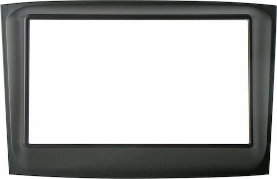Phonocar DIN Fascia Panels 2 Din Black for Fiat Doblo Opel Combo 2015+