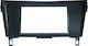 Phonocar DIN Fascia Panels 2 Din Black Glossy for Nissan Qashqai / X-Trail 2015+