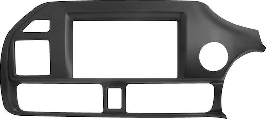Phonocar DIN Fascia Panels 2 Din Anthracite for Kia Rio 2012-2015 with Airbag