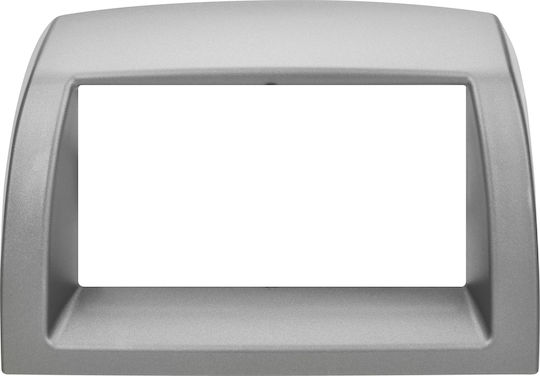 Phonocar Installation Kit 2 Din Silver for Lancia Ypsilon 2003-2011