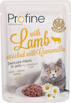 Profine Delicate Fillets Wet Food for Adult Cat in Pouch with Lamb Without Cereals 85gr 86P205