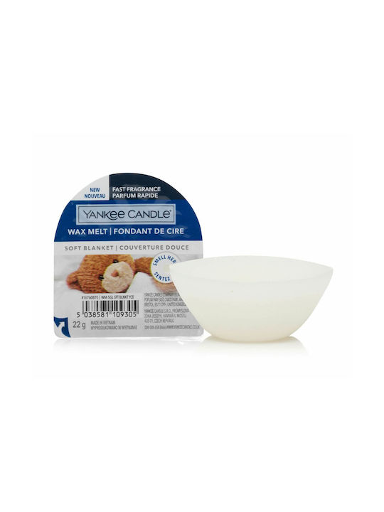 Yankee Candle Χριστουγεννιάτικο Αρωματικό Wax Melt με Άρωμα Soft Blanket 1676087 22gr