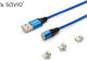 Savio Braided / Magnetic USB to Lightning / Typ...