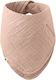 Bibs Μπαντάνα Υφασμάτινη με Κουμπί Simple Blush
