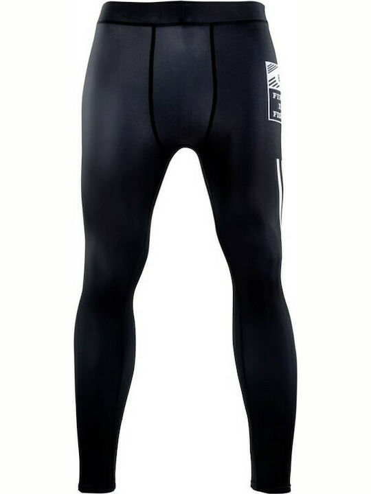 Bad Boy Reform Compression Long Men Martial Arts Leggings Black