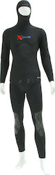 XDive Medusa Jersey Full Diving Suit Black 3mm 64077