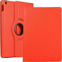 Rotating Flip Cover Synthetic Leather Rotating Red (Galaxy Tab A7)
