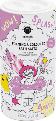 Nailmatic Foaming Bath Salt Duo Λιλά