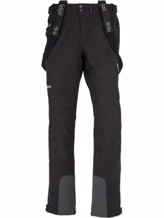 Kilpi JM0014KIBLK Ανδρικό Παντελόνι Σκι & Snowboard Soft Shell Μαύρο