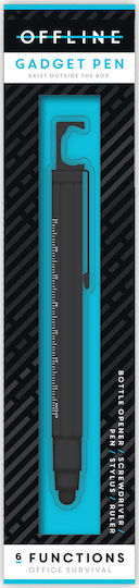 Blue Sky Studios Gadget Pen Γραφίδα Αφής σε Μαύρο χρώμα BS146228
