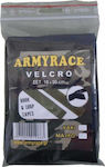 Army Race Σετ Velcro 10x50cm Μαύρο
