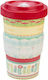 Woodway Carpe Diem Κούπα Μπαμπού με Καπάκι Πολύχρωμη 500ml
