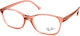 Ray Ban Frames Παιδικός Κοκκάλινος Σκελετός Πορ...
