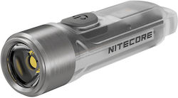 NiteCore Επαναφορτιζόμενος Φακός Μπρελόκ LED Αδιάβροχος IP66 με Μέγιστη Φωτεινότητα 300lm Tiki BK
