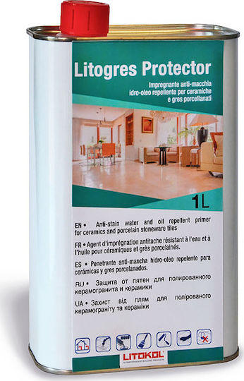 Litokol Litogres Protector Καθαριστικό Λεκέδων Κατάλληλο για Πλακάκια 1lt
