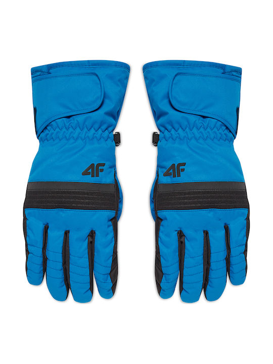 4F 36s Ανδρικά Γάντια Σκι & Snowboard Μπλε