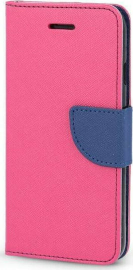 Fancy Wallet Πλαστικό Ροζ (Redmi Note 9T)