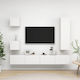 Living Room TV Unit Λευκό L100xW30xH30cm