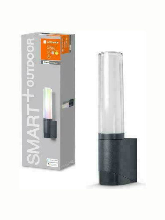 Ledvance Smart Wifi Flare Wall Επιτοίχια Εξωτερική Πλαφονιέρα LED IP44 7.5W με Θερμό Λευκό Φως 9.8x6.6x33.1εκ.