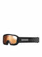 Sinner Duck Ski & Snowboard Goggles Kids Black with Mirror Lens in Brown Color