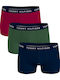 Tommy Hilfiger Ανδρικά Μποξεράκια Red / Green / Navy 3Pack