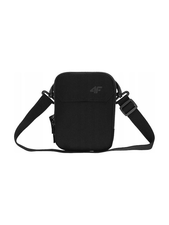 4F Ανδρική Τσάντα Ώμου / Χιαστί σε Μαύρο χρώμα