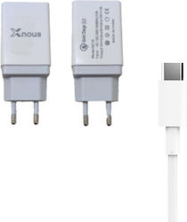 Xnous US12 18W cu Cablu USB-C