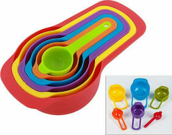 Aria Trade Plastic Kitchen Measuring Cup 6pcs