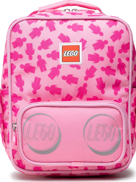 LEGO Tribini Classic Σχολική Τσάντα Πλάτης Νηπιαγωγείου Ροζ 8lt