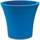 City Pot Plastic Aegean Blue 25x25x20.5cm.
