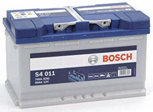 Bosch Batterie Auto S4011 S4011 mit Kapazität 80Ah und CCA 740A