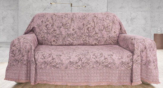 Mc Decor Venus Cuvertură Pentru Canapea De Fotoliu Chenille 180x180cm Lila