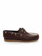 Las Wegas C4 Δερμάτινα Ανδρικά Boat Shoes Brandy