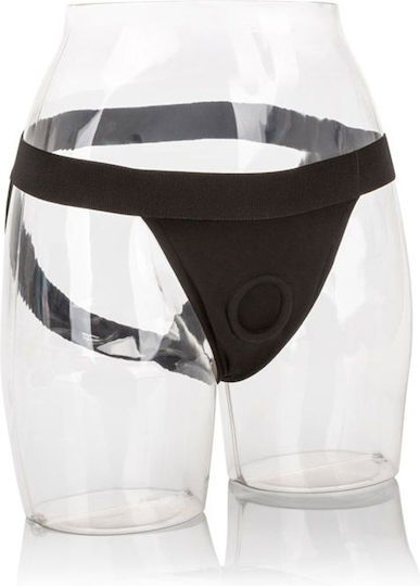 Calexotics Packer Gear Black Jock Strap Harness Gurtzeug in Schwarz Farbe