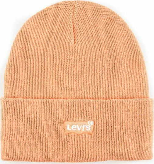 Beanie Γυναικείος Σκούφος Πλεκτός Peach