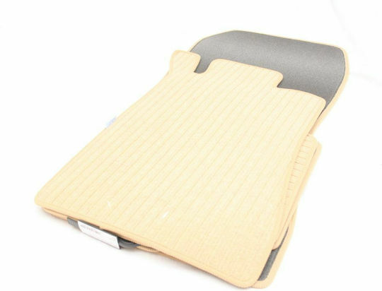 Petex Set of Front and Rear Mats 4pcs for Mercedes-Benz C Class 1992-2000 Beige