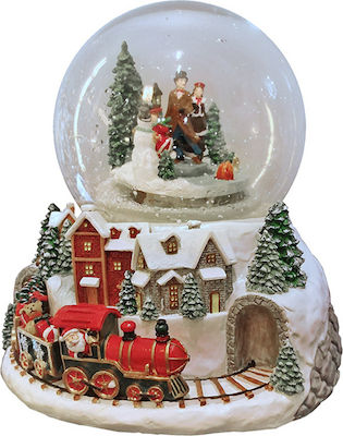 Zaros Christmas Snowball Illuminated 22.5cm