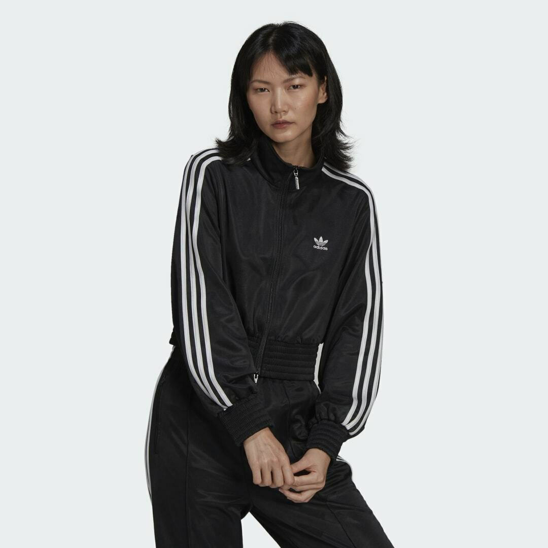 adidas アディダス ジャージ フランス サイズM 魔法陣 adidas Adicolor Classics High-Shine Κοντή Γυναικεία Ζακέτα