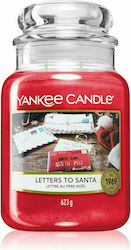 Yankee Candle Letters To Santa Christmas Red Candle