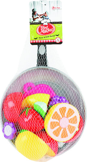 Toi-Toys Frying Pan with Cutting Set for 3+ Years 30 cm